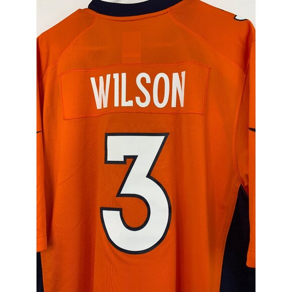 NFL Denver Broncos Russell Wilson Jersey Mens Size L New Nike Players - Picture 7 of 11